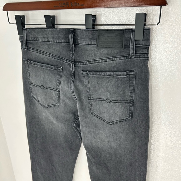 Lucky Brand 121 Slim Fit Jeans Actual Size 31x31 (Tag 32x32) Gray Denim Classic - Picture 8 of 14